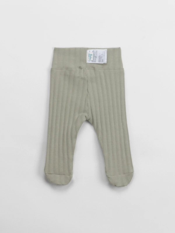 baby rib footed pants