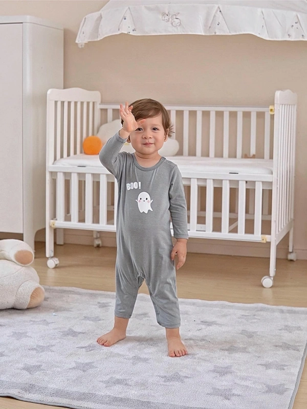 BABY BOO PRINT BODYSUIT