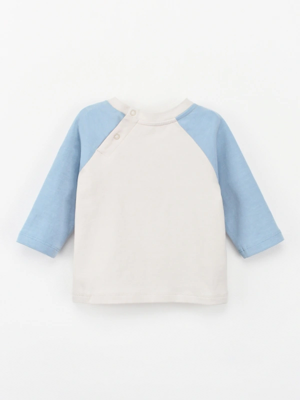 leo raglan long sleeve tee
