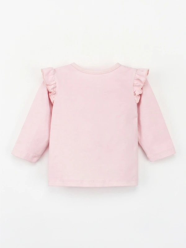 elyse flutter long sleeve tee