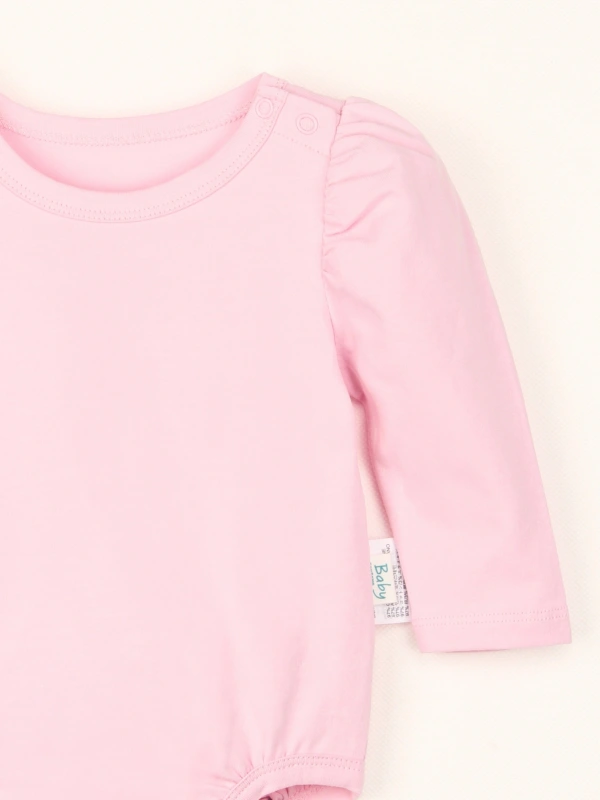 baby girl bubble long sleeve onesie