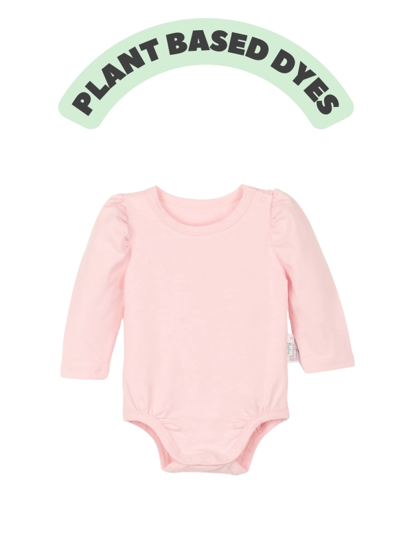 baby girl bubble long sleeve onesie