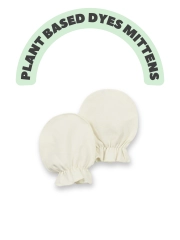 baby organic cotton mittens