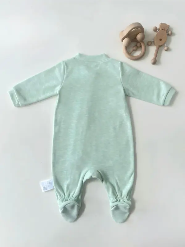 Baby Zippered Footie Pajamas