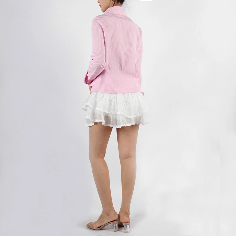 Senseng Shirred Waisted Mini Skort Skirt