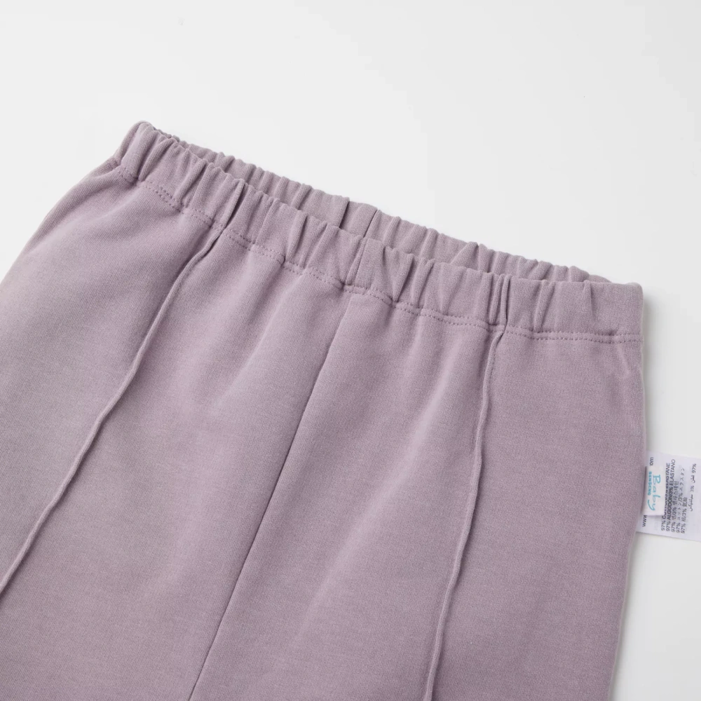 Senseng organic baby jogger pants in natural dyed French terry