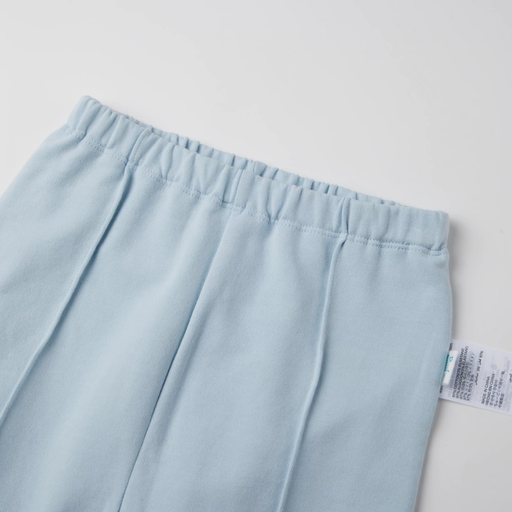 Senseng organic baby jogger pants in natural dyed French terry