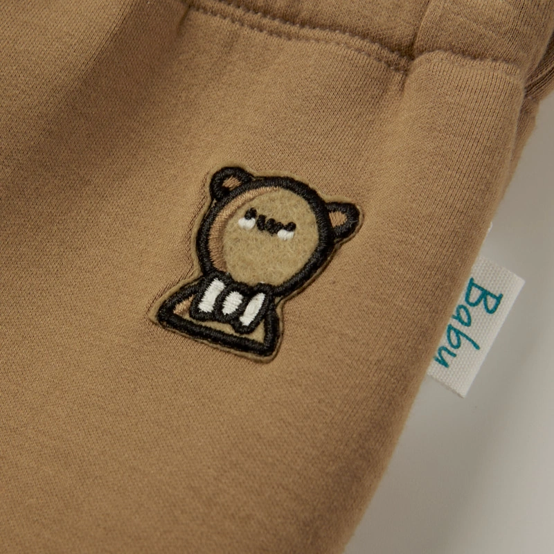 Senseng Apparel Soft Baby Scuba Jogger Pants with Elastic Waistband & Cargo Pockets | Comfortable Baby Pants 0-24M