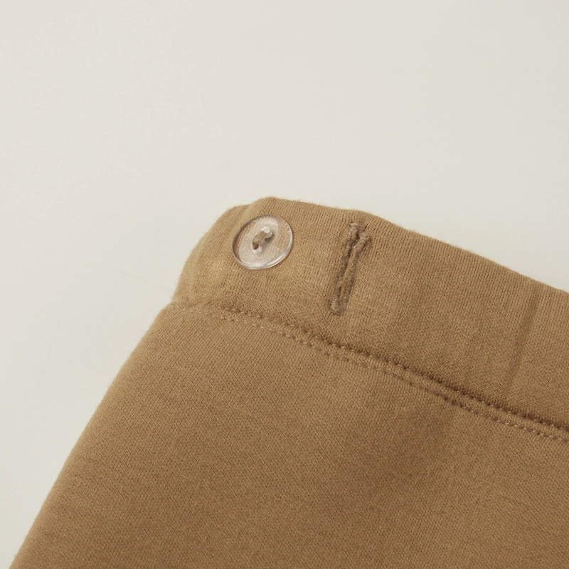 Cargo pocket detail on scuba-knit baby joggers