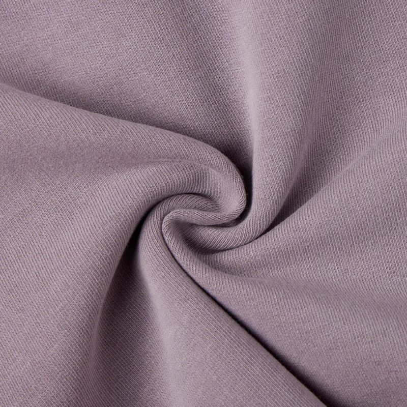 Soft loopback French-terry texture — 97% cotton 3% elastane