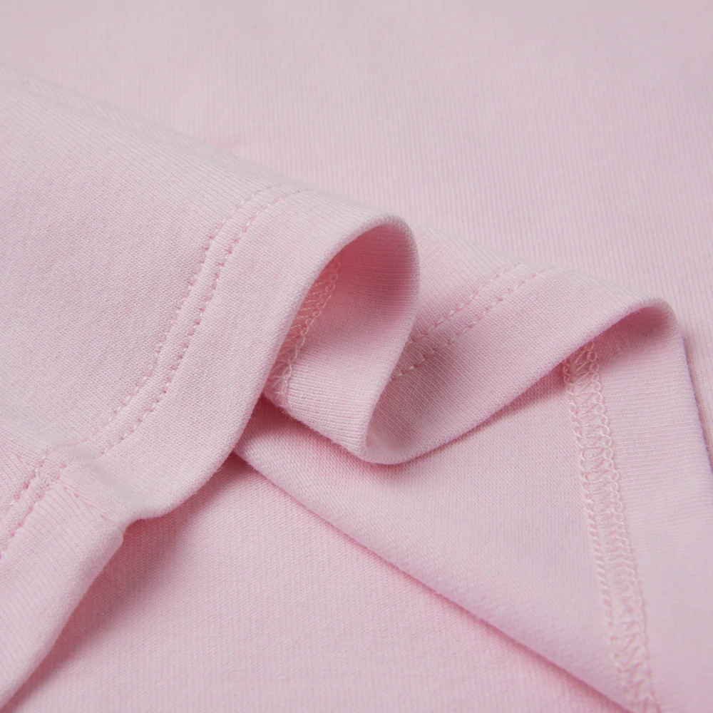 Organic cotton plant-dyed baby girl ruffle short-sleeve tee by SENSENG