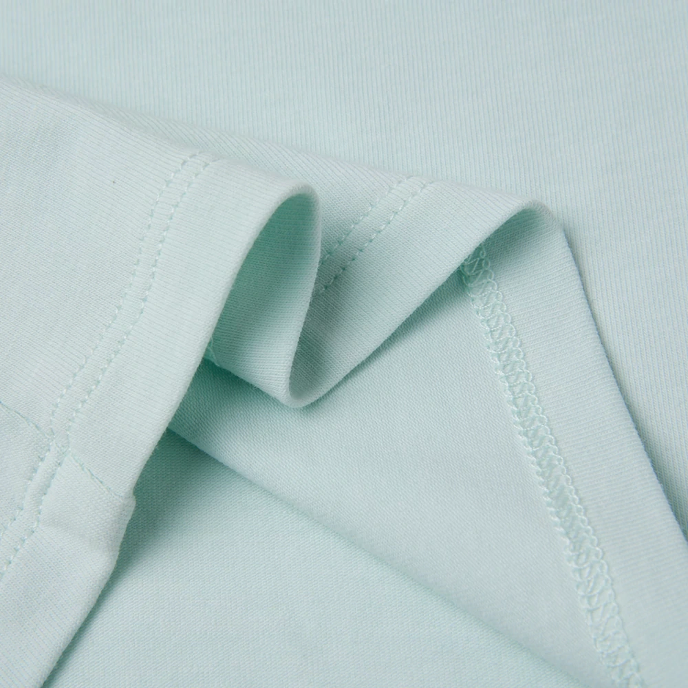 Organic cotton plant-dyed baby girl ruffle short-sleeve tee by SENSENG