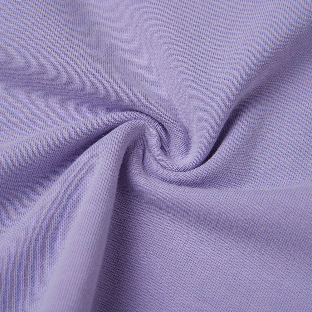 Organic cotton plant-dyed baby girl ruffle short-sleeve tee by SENSENG