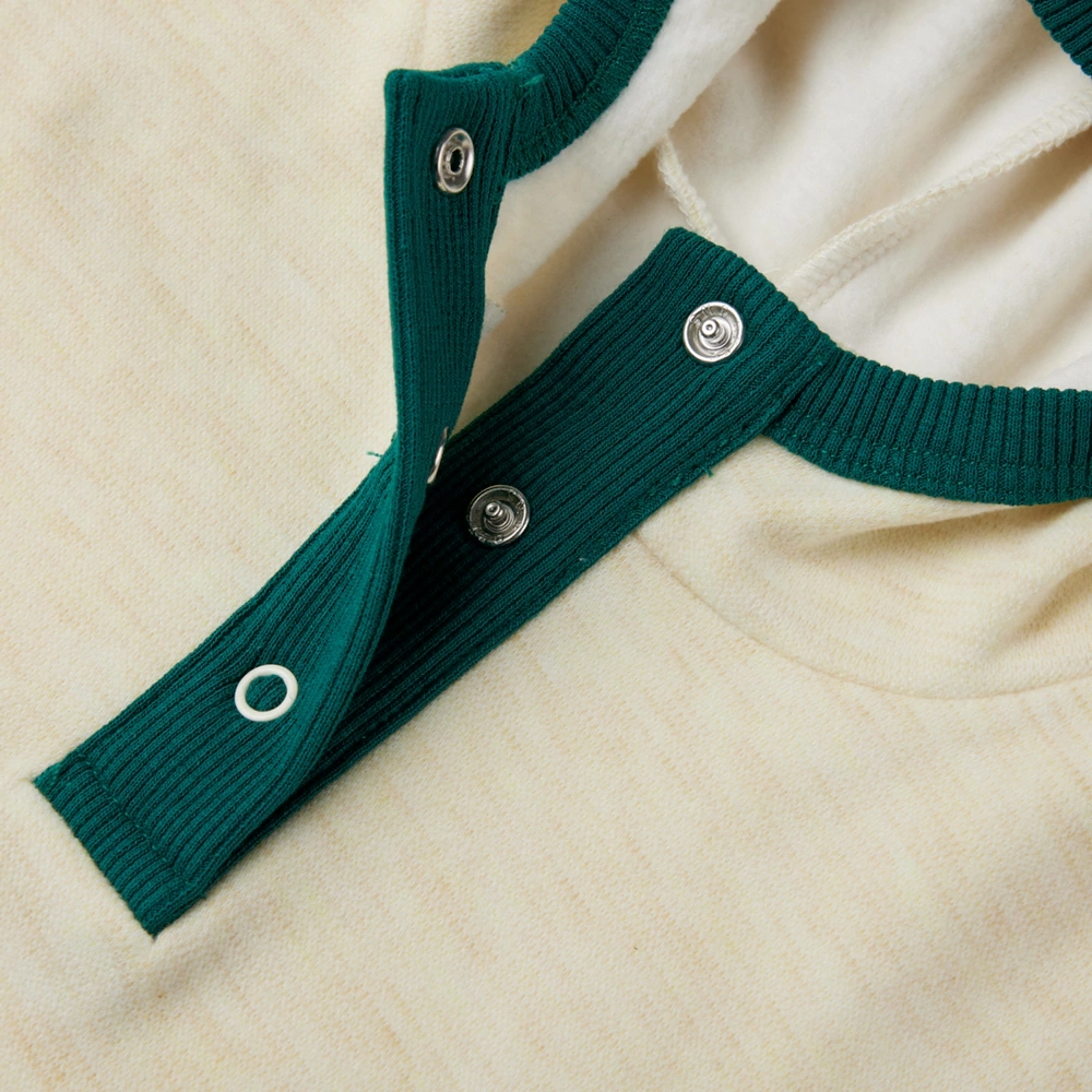 Baby Hooded Romper with Snap Closures – Comfortable and Practical