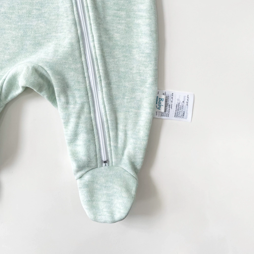 Baby Footie Romper for Active Sleepers – Soft and Snuggly