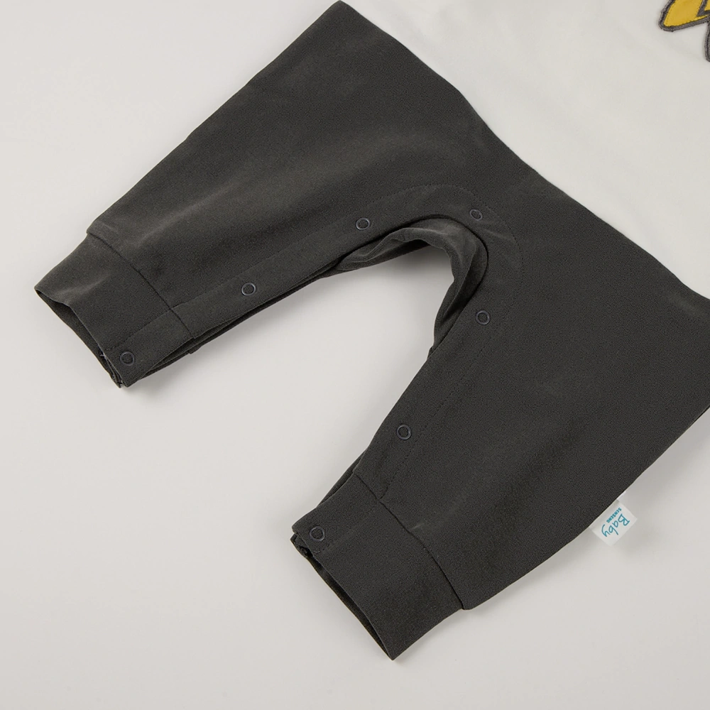 Soft play romper for babies, organic-cotton knit