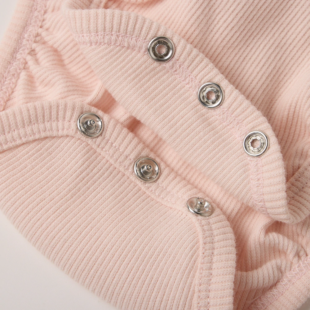 Senseng Organic Cotton Plant-Dyed Baby Pumpkin Halloween Bodysuit with Snap Closures