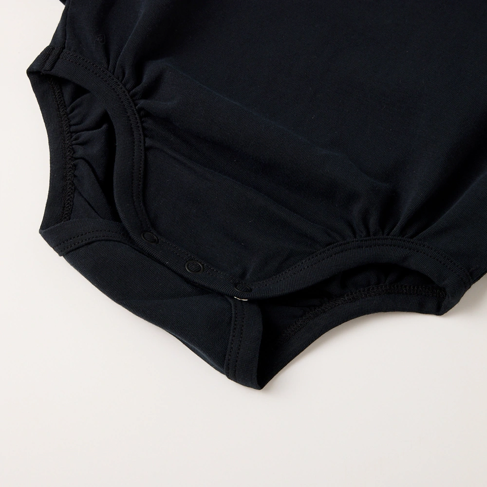 Bat-ear hat and soft stretch bodysuit for babies