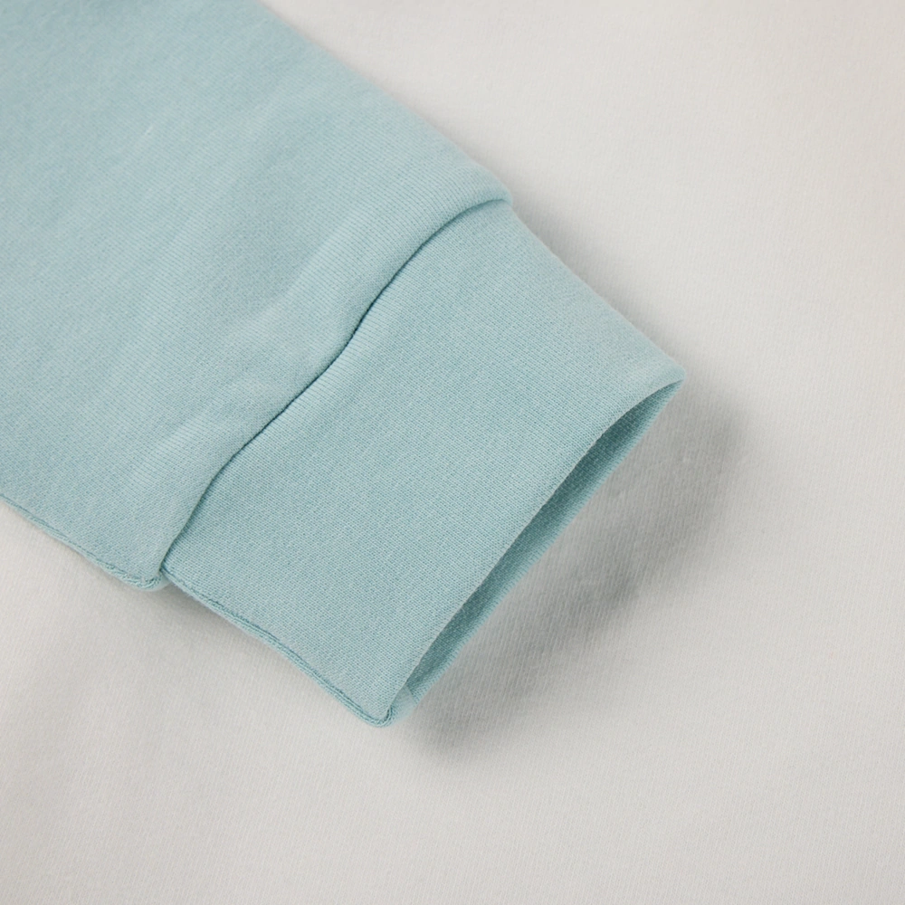 Whale character baby bodysuit with envelope neck and snaps