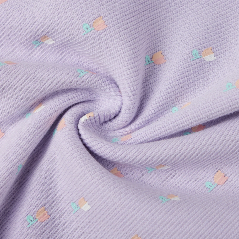 Senseng baby girl sleeveless bodysuit in plant-dyed organic cotton | Eco-friendly infant clothing
