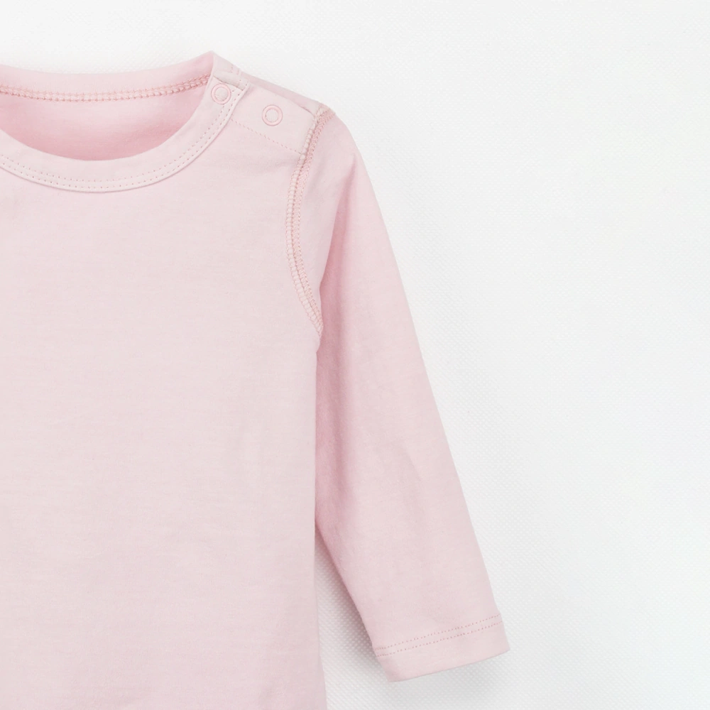 Organic plant-dyed baby bodysuit, snap buttons, 0-18 months, Senseng