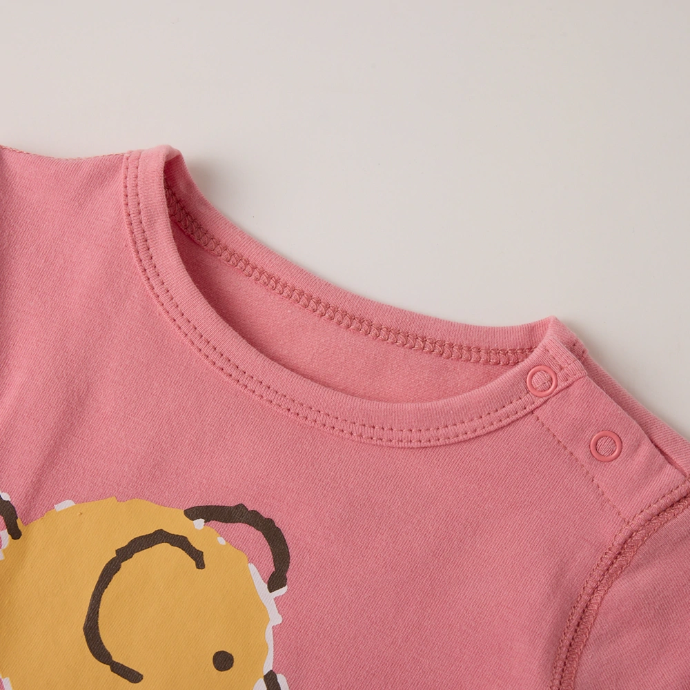 Plant-dyed Baby 2-Piece Geo Elephant Set (Bodysuit + Pants)