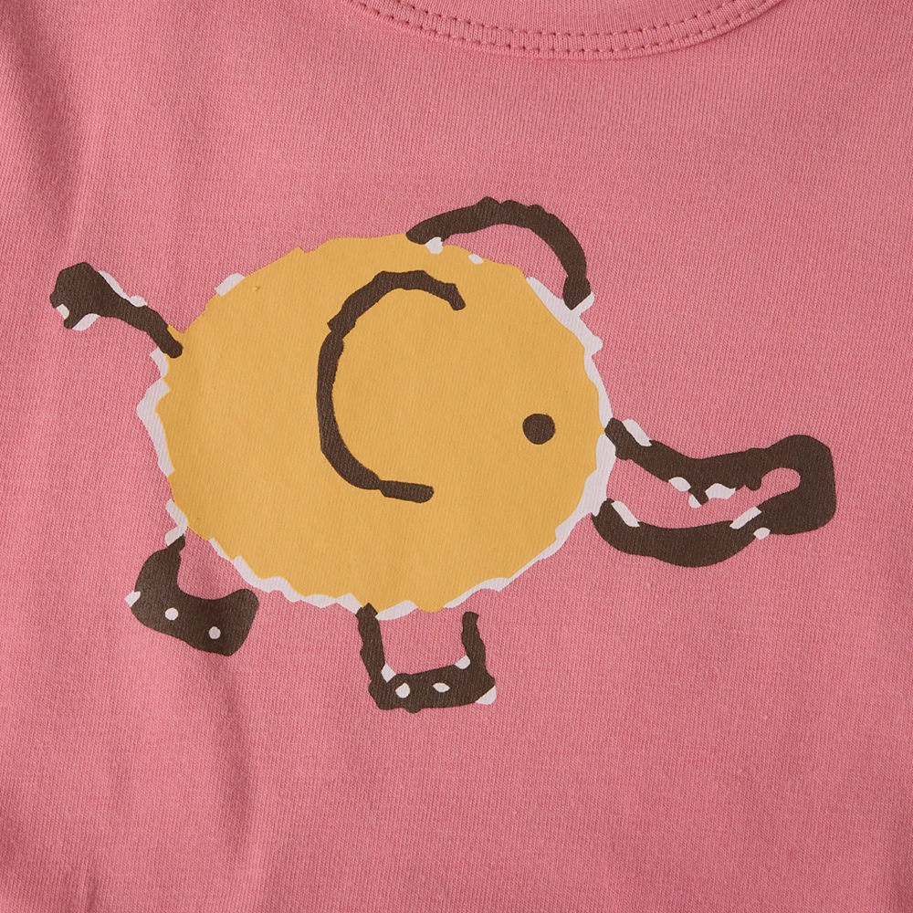 Plant-dyed Baby 2-Piece Geo Elephant Set (Bodysuit + Pants)