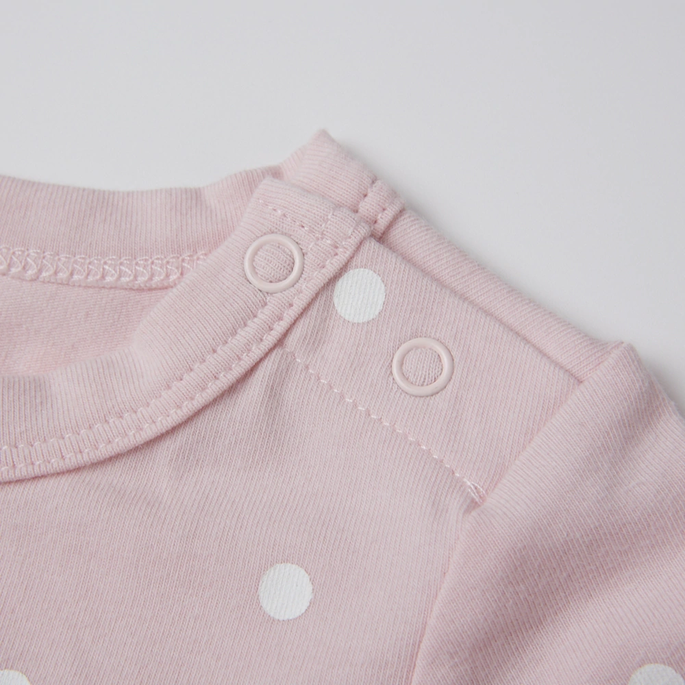 GOTS-certified organic cotton baby dress with plant-based dyes