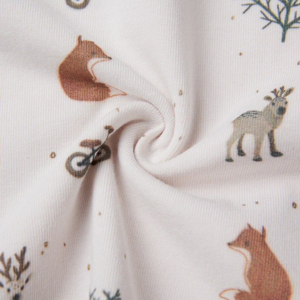 Organic-cotton plant-dyed play and lounge set for toddlers (top and pants)