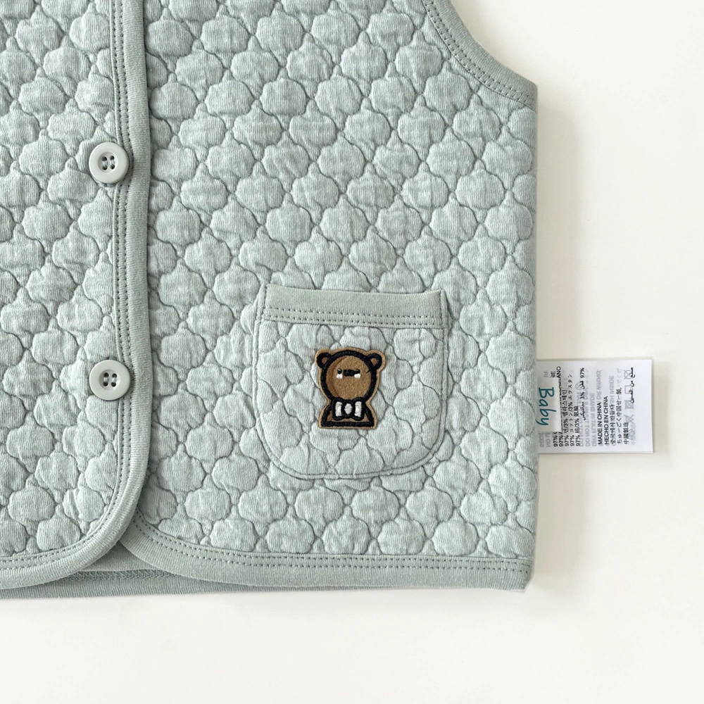 cotton blend baby vest