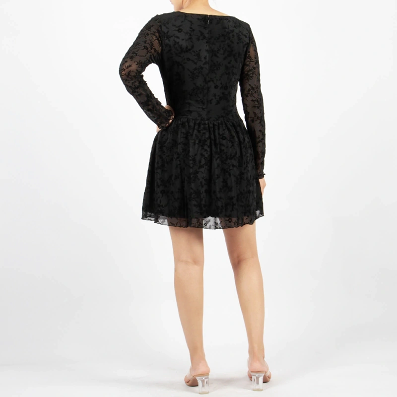 Senseng Gingam Halter Neck Dress