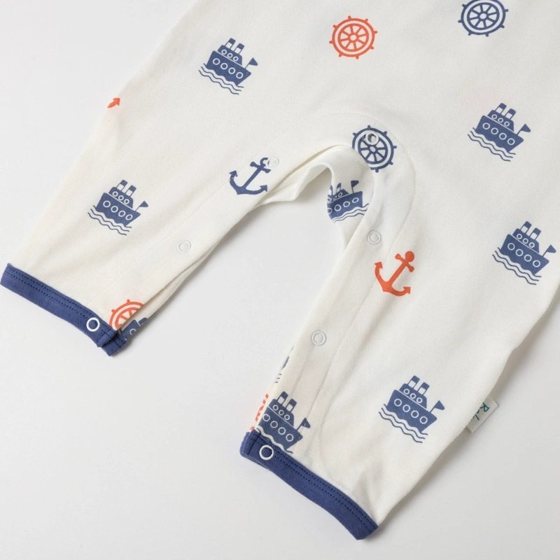 full-length infant romper breathable jersey