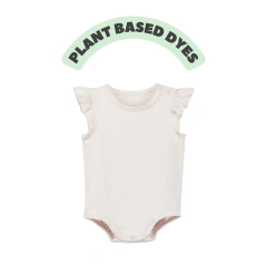 Baby Girl Short Sleeve Ruffle Bodysuit