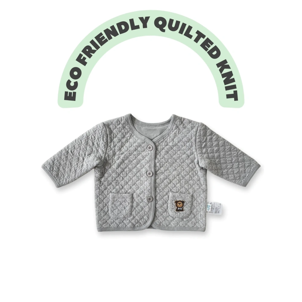 Baby Button-Up Quilted Jacket