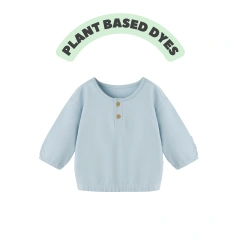 Baby French Terry Jogger Sweatshirt (Natural-Dye Organic Cotton)