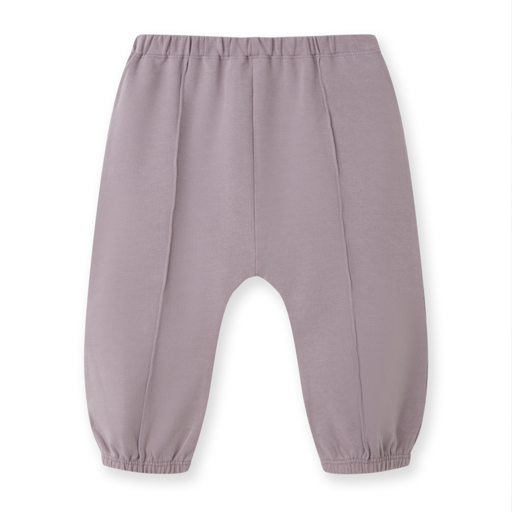 Plant dyed organic cotton baby sweatshirt set (sweatshirt+jogger pants)