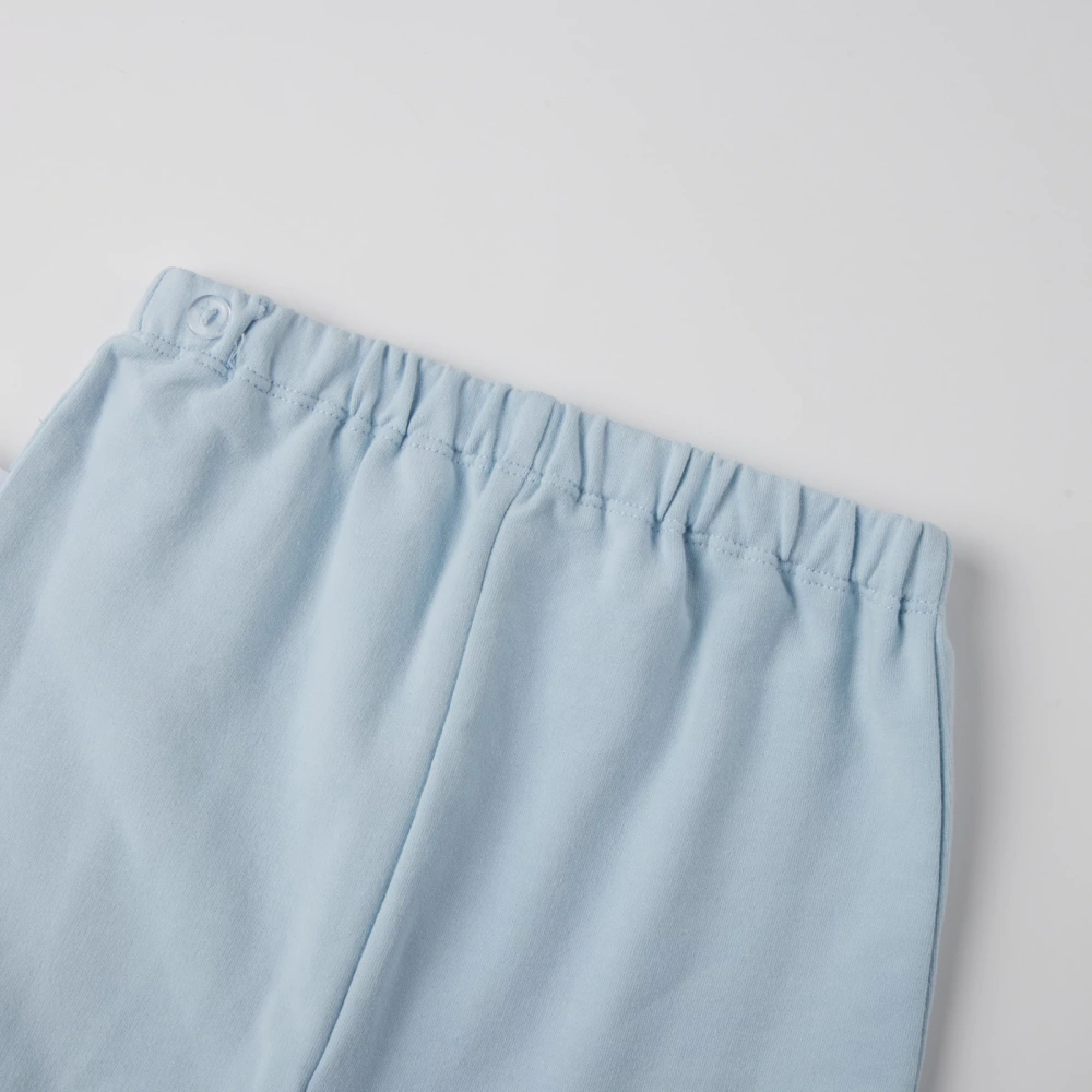 Plant dyed organic cotton baby sweatshirt set (sweatshirt+jogger pants)