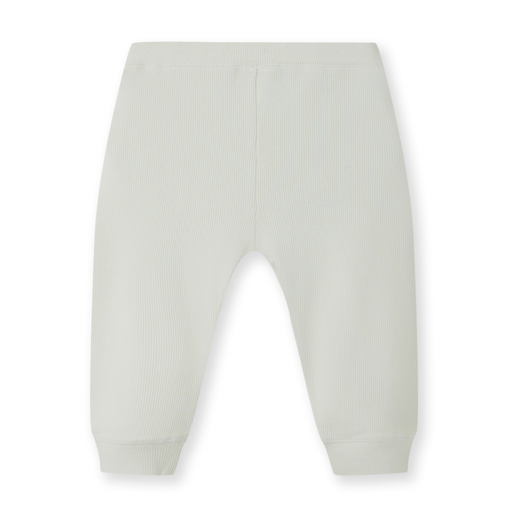 Baby Unisex Long Sleeve Kimono Bodysuit+Ribbed Legging Set