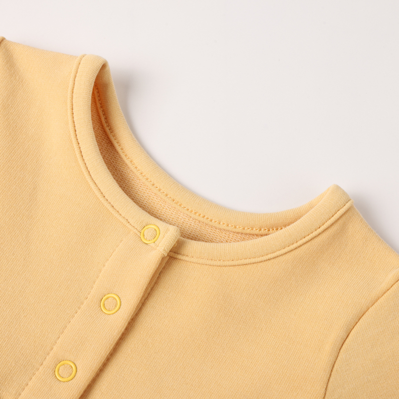 Baby Girl French Terry Long Sleeve Dress