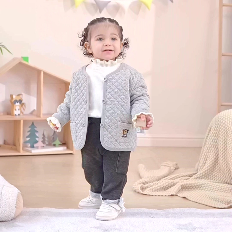 Baby Button-Up Quilted Jacket