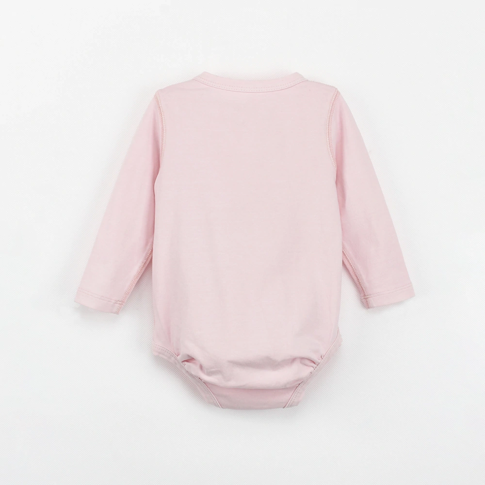 Organic plant-dyed baby bodysuit, snap buttons, 0-18 months, Senseng