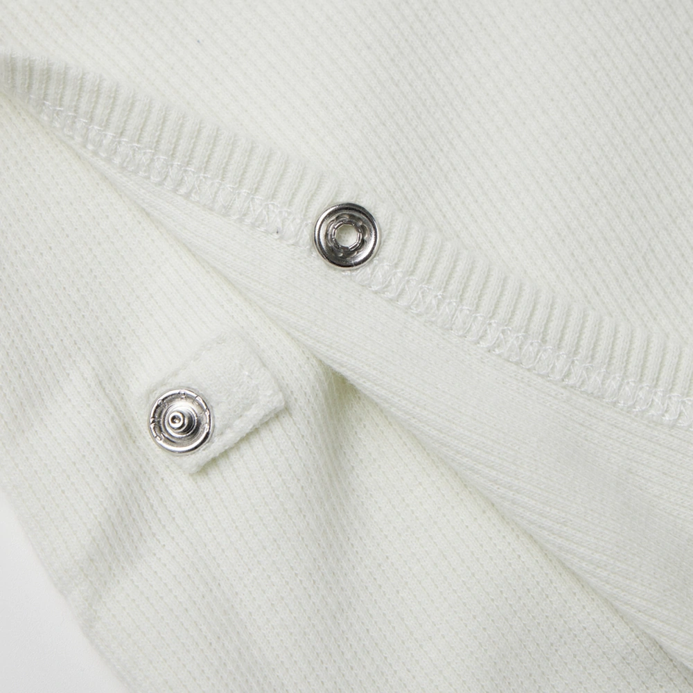 Plant-dyed organic cotton baby unisex long sleeve kimono bodysuit