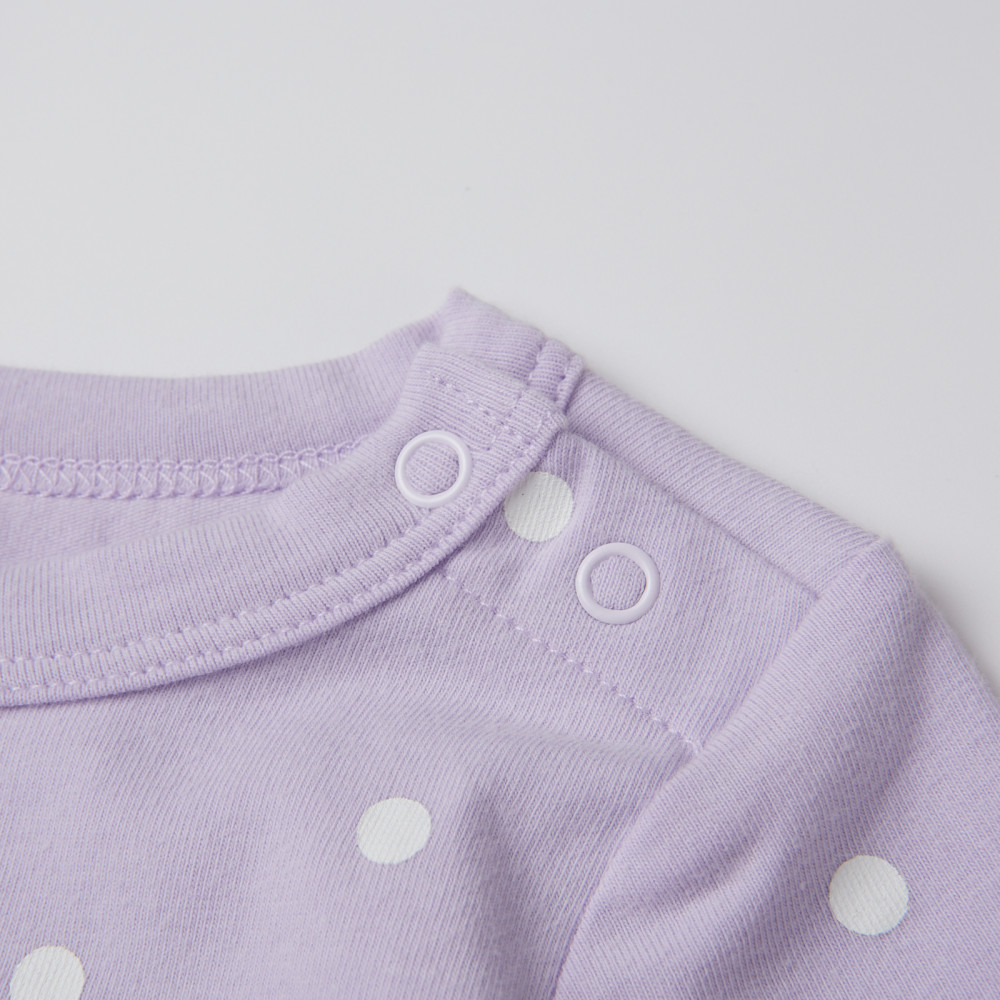 Baby Girl Organic Cotton Plant-Dyed 3-Piece Layette Set