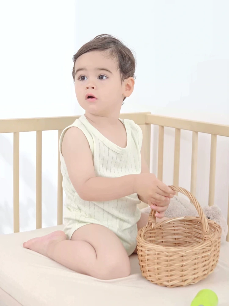 Pointelle Sleeveless Baby Bodysuit
