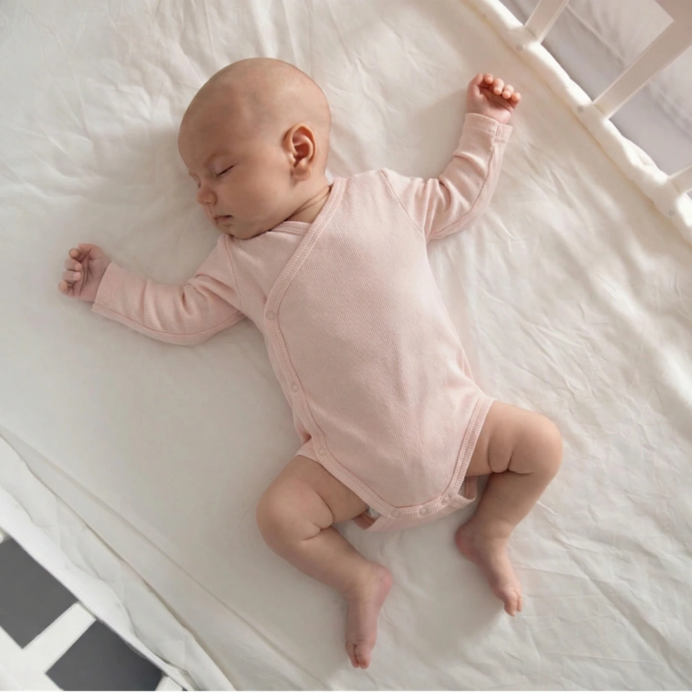 Baby Unisex Long Sleeve Kimono 3-Pack Bodysuits