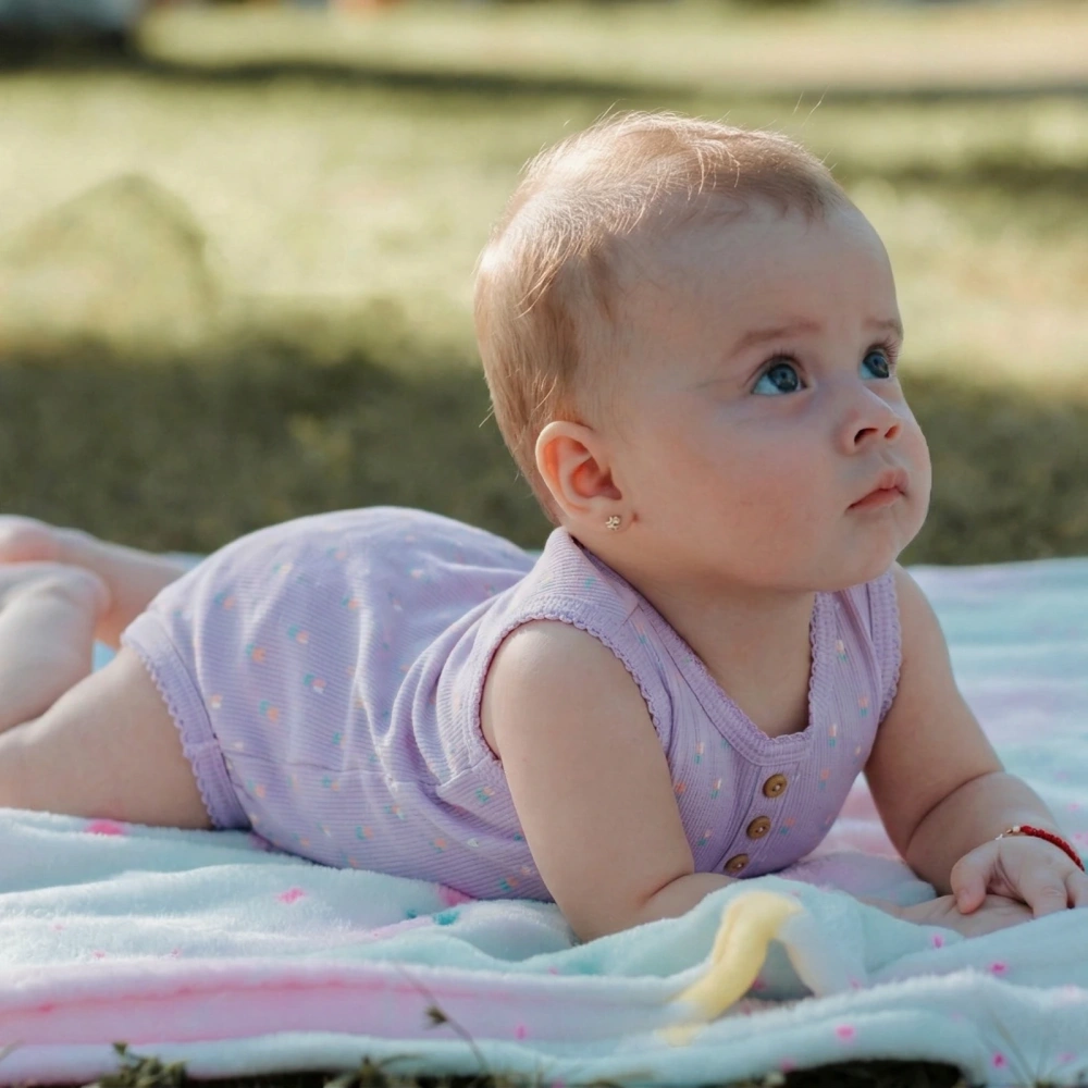 Baby Girl Sleeveless Bodysuit