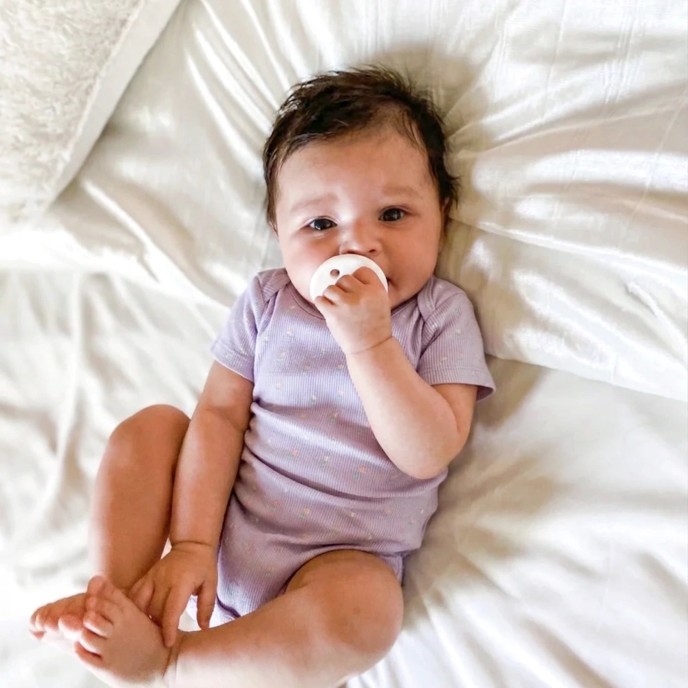 Baby Slip-On Short Sleeve Onesie| Plant-Dyed Organic Cotton | SENSENG