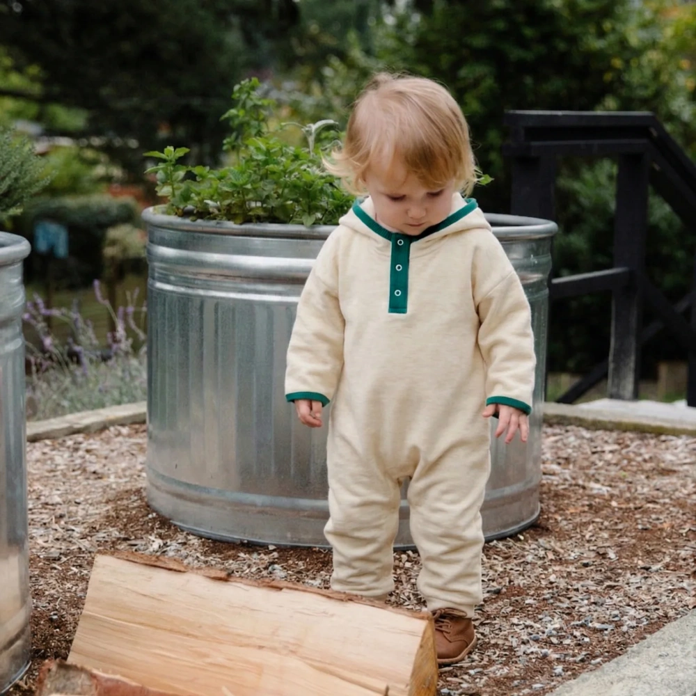 Baby Hooded Romper
