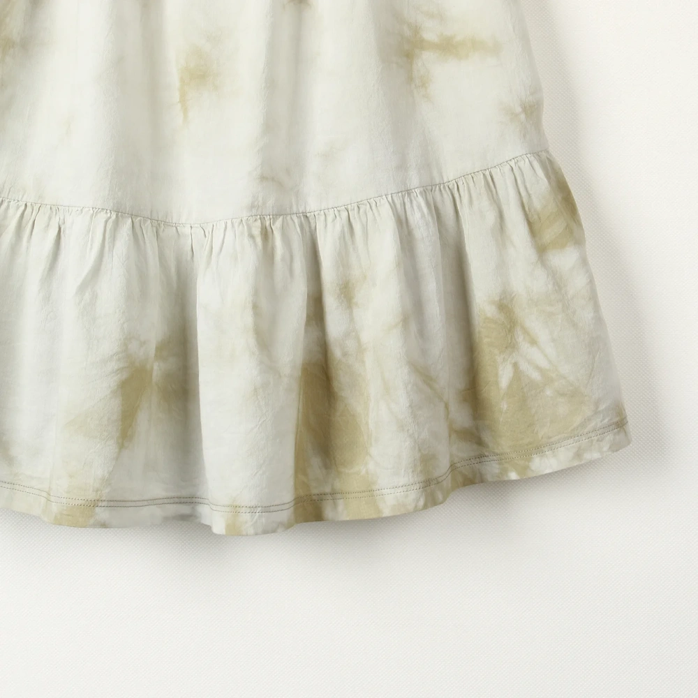 Boho Toddler Girl Tie Dye Twirl Dress