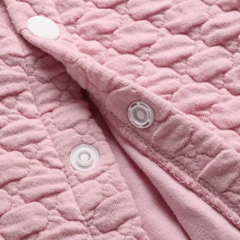 Baby Button-Up Quilted Bomber Jacket